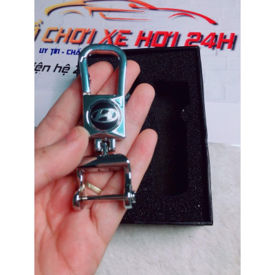 Ốp Bảo vệ chìa khóa xe Hyundai i10 loại cacbon, chịu lực, chịu nhiệt, cực kì tốt, sáng bóng, sang trọng