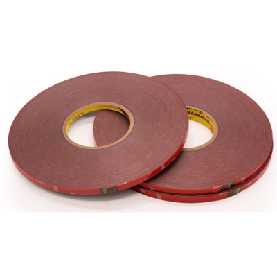 Băng keo 2 mặt cường lực siêu dính màu xám 3MVHB GPL-110 dài 3m - nhiều kích thước, dán logo, đồ chơi xe, dán được nhiều bề mặt như nhựa, thủy tinh