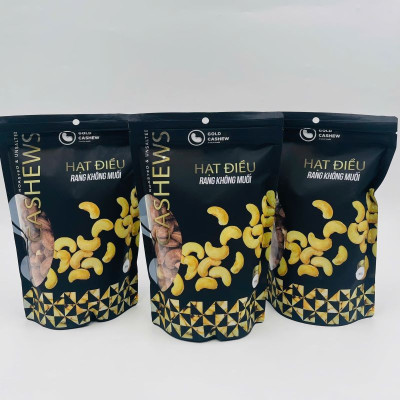 Hạt Điều Vỏ Lụa Rang Không Muối 500g