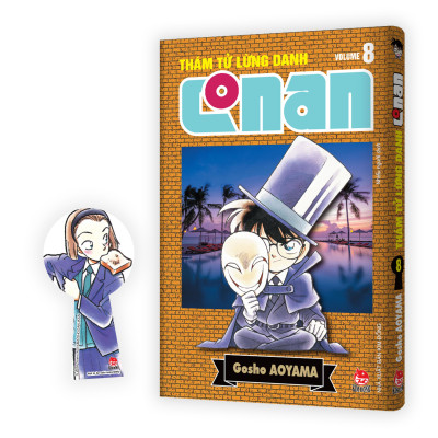Sách - Thám Tử Lừng Danh Conan - Tập 8 - Bản Nâng Cấp - Tặng Kèm Bookmark