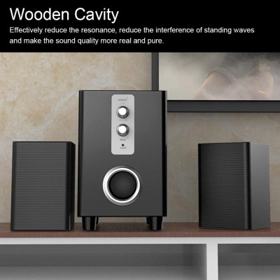 Loa gia đình 3 trong 1 3,5 mm Máy tính có dây cho Máy tính để bàn xách tay SADA D-200T