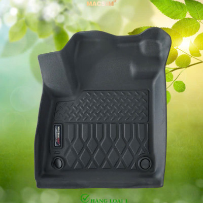 Thảm sàn sd Ford Territory nhãn hiệu Macsim Nhãn hiệu Macsim chất liệu nhựa TPE cao cấp màu đen