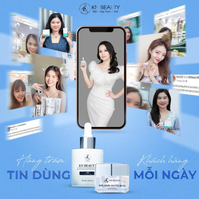 Kem Dưỡng Trắng Ngừa Nám MELANIN WHITE SKIN KN Beauty 10G