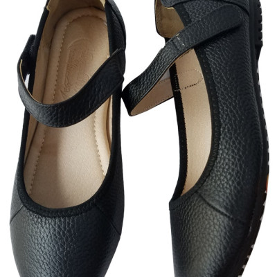 Giày Búp Bê Nữ Da Bò BIGGBEN Cao Cấp BB75