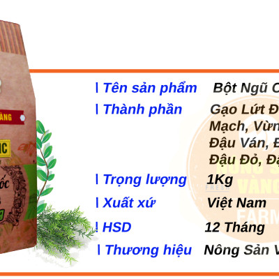 Ngũ Cốc Dinh Dưỡng 1KG - Nông Sản Vàng