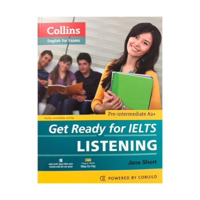 Sách- Collins - Get Ready For IELTS : Reading, Writing, Speaking, Listening - Kèm file MP3 - Nhân Trí Việt