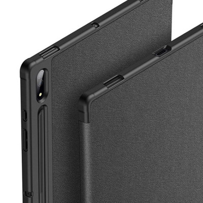 Bao da Dux Ducis Domo dành cho Samsung Galaxy Tab S10 Ultra , Tab S10+ Plus có khay đựng bút - Hàng chính hãng