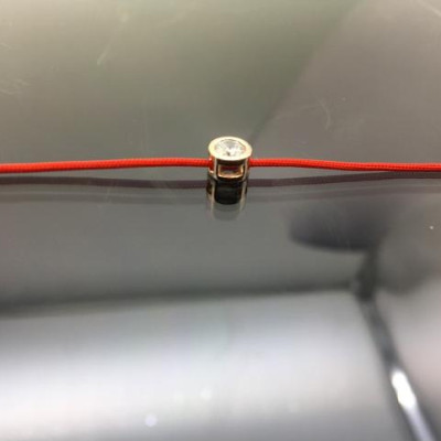 Vòng tay chỉ đỏ kim vàng s925 - kèm hộp nhung cao cấp sang trọng