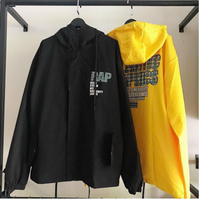 Áo khoác  vải dù 2 lớp dày dặn y ảnh