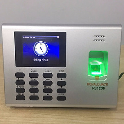 Máy chấm công vân tay & vân tay  Ronal Jack RJ1200 - hàng chính hãng