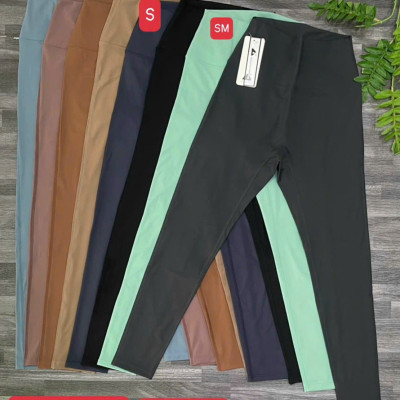Quần Legging  Nữ Thun Lạnh Cao Cấp Tập Yoga Gym Aerobic