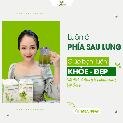 Bột cần tây nguyên chất Goce - 72g (24 gói x 3g) - Tan mỡ giảm cân