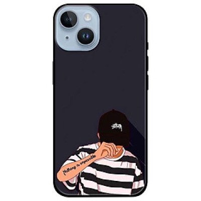 Ốp lưng dành cho Iphone 14 - Iphone 14 Plus - Iphone 14 Pro - Iphone 14 Pro Max - Bad Boy Nón Đen