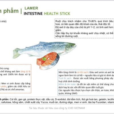 VIÊN ĂN VẶT MEN VI SINH HỖ TRỢ TIÊU HÓA CHO CHÓ MÈO LAMER INTESTINE HEALTH STICK 200g [ Bên trong gồm 4 túi nhỏ 50g ]