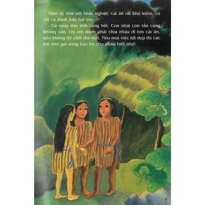 Sách - Con Gái Nàng Tiên Núi - Tranh Truyện Dân Gian Việt Nam - NXB Kim Đồng