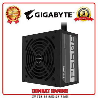 Nguồn GIGABYTE GP P550B 550W (80 PLus Bronze/Màu Đen) - Hàng Chính Hãng