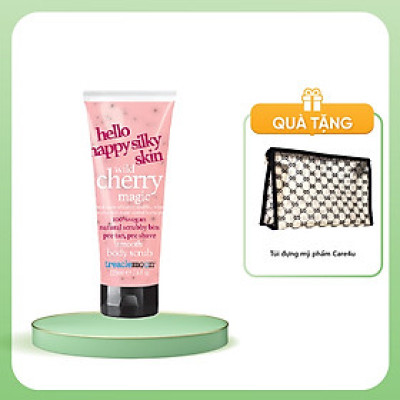 [ TẶNG TÚI ĐỰNG MỸ PHẨM ] Tẩy da chết toàn thân chiết xuất anh đào Treaclemoon 225ml