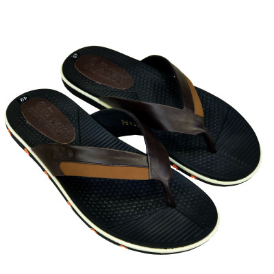 Dép Nam Xỏ Ngón HÀ NAM Da Bò Thật Cao Cấp DNA2099