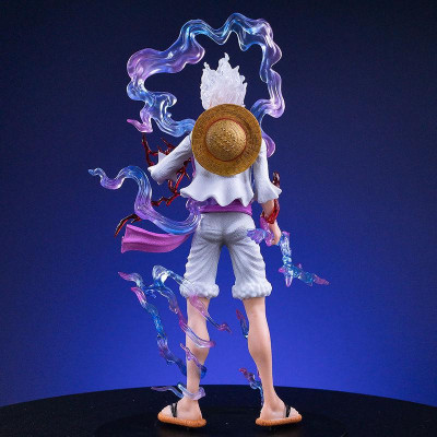 Mô Hình Luffy Gear 5 Bản Có Vũ Khí 21cm Mô hình One Piece Cao Cấp, Figure Mô Hình Anmie One Piece Luffy Vua Hải Tặc
