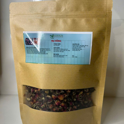 Trà hoa hồng - Loại nụ đẹp hữu cơ - Gói 500gr