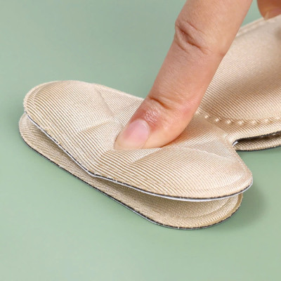 Cặp lót giày cao gót mũi nhọn giảm size cho giày bị rộng, thoáng khí và êm chân MÀU ĐEN