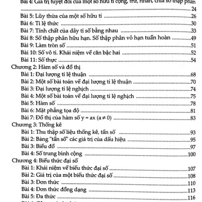 500 Bài Toán Chọn Lọc Đại Số Lớp 7