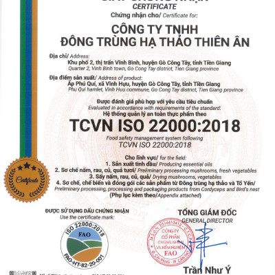 Nước Sốt Đậm Đặc Đông Trùng Hạ Thảo Vị Mặn Ngọt Thiên Ân