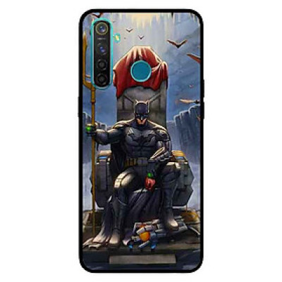 Ốp Lưng in cho Realme 5 Mẫu Vua Người Dơi - Hàng Chính Hãng