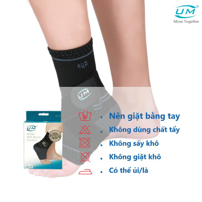 Bó cổ chân có đai dán chéo United Medicare (D11)