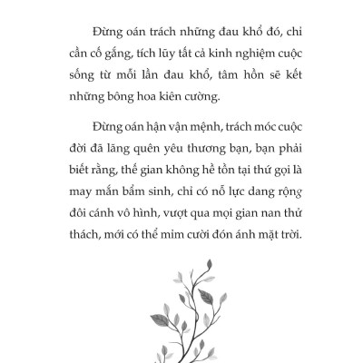 Sách - Sống Đẹp Giữa Vô Thường - Không Trải Qua Mưa Bão Sao Thấy Được Cầu Vồng