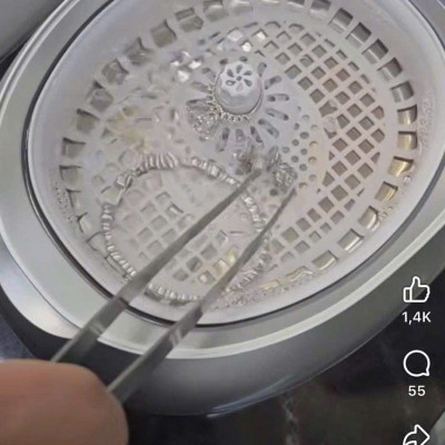 Máy làm sạch trang sức Caso model 2025 hàng chính hãng