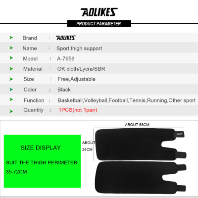 Đai bó quấn bảo vệ cơ đùi AOLIKES A-7956 Sport Thigh Support
