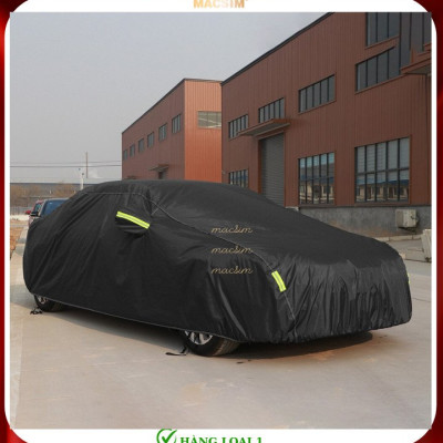 Bạt phủ ô tô Mercedes GLC nhãn hiệu Macsim sử dụng trong nhà và ngoài trời chất liệu Polyester - màu đen