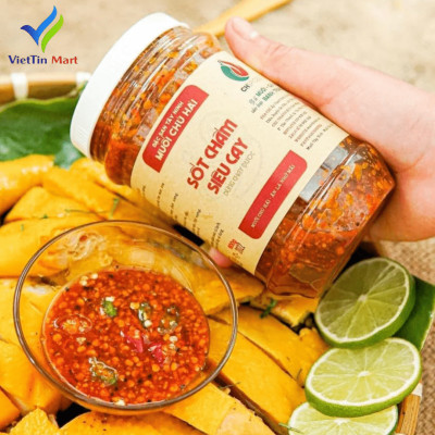 Sốt Chấm Chú Hải Cay Vừa, Siêu Cay - Ăn Chay Được