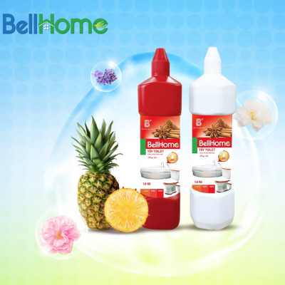 Tẩy Toilet Công Nghệ Sinh Học Bell Home Hương Quế 1KG Đỏ