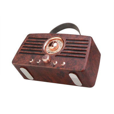 Bộ thu Radio FM Retro Loa di động Hỗ trợ trang trí cổ điển TF Retekess TR607