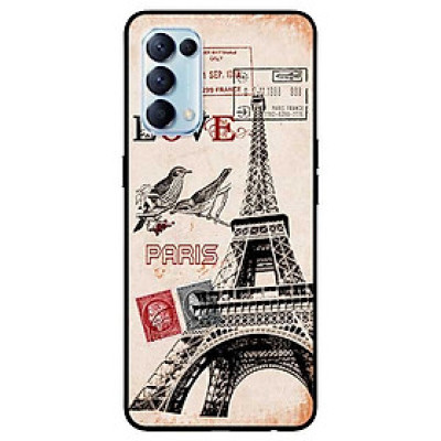 Ốp lưng dành cho Oppo Reno 5 mẫu Tem Paris