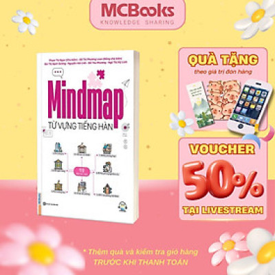 Sách - Mindmap Từ Vựng Tiếng Hàn - MCBooks