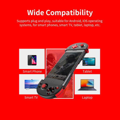 Bảng điều khiển không dây iPega PG-9087S BT Gamepad Controller điều khiển trò chơi Joysticker có thể thu vào có thể thu vào có thể mở rộng