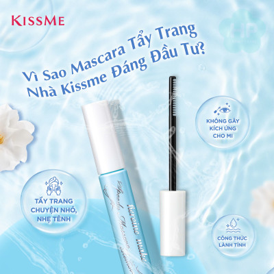 Mascara Mini Làm Tơi Mi Không Lem Trôi Kissme Heroine Make