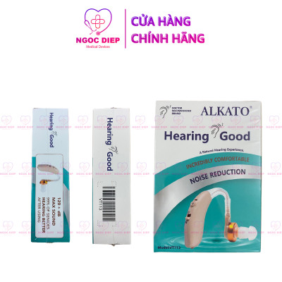 Máy trợ thính gài tai ALKATO VT-113 - Tai trợ thính cho người bệnh - Hàng chính hãng