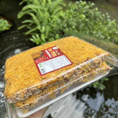 Cơm Cháy Gạo Lứt Chà Bông An Việt 120 gram-gạo hữu cơ không chất bảo quản- an toàn - Date mới