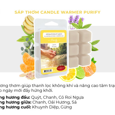 Sáp thơm Candle Warmer - Purify