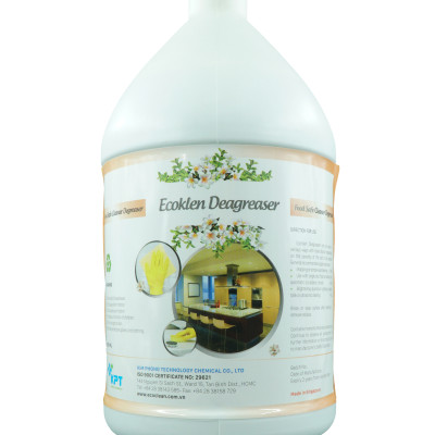 Nước Tẩy Rửa Dầu Mỡ Trên Bếp Và Sàn - EcoKlen Deagreaser - Đánh Bật Mọi Vết Bẩn - Chai 4L