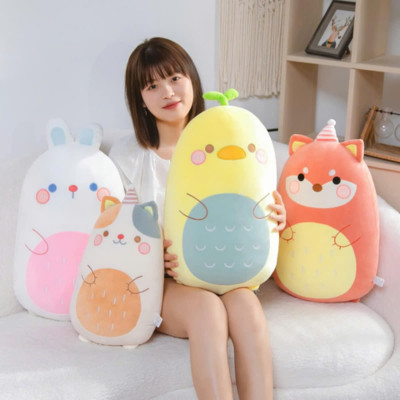 Đồ chơi thú bông hình chú vịt 45cm VALUE TOYS M1-22