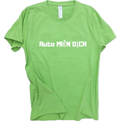 Áo thun nam nữ 80% Cotton Green08