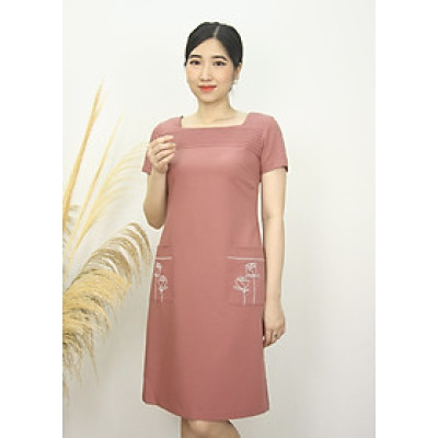 Đầm công sở dáng suông - Đầm công sở TIFALU 914D