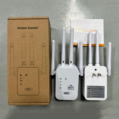 Kích sóng Wifi 4 râu tốc độ cao 300mpbs 2.4G Mở rộng vùng phủ sóng, cải thiện tốc độ mạng wifi ngôi nhà bạn - Hàng chính hãng/Hàng nhập khẩu
