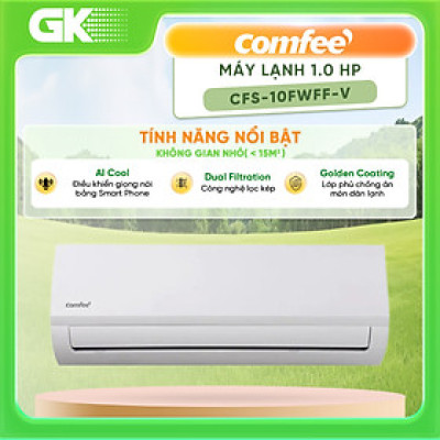 Máy lạnh Comfee 1.0 HP CFS-10FWFF-V - hàng chính hãng - chỉ giao HCM