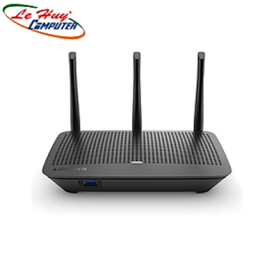 Bộ phát wifi Linksys EA7500S-AH MAX-STREAM (Chuẩn AC/ AC1900Mbps/ 3 Ăng-ten ngoài/ 35 User) Hàng Chính Hãng